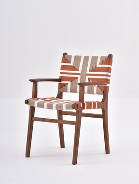 Moorea Dining Chair | Pumpkin Pattern